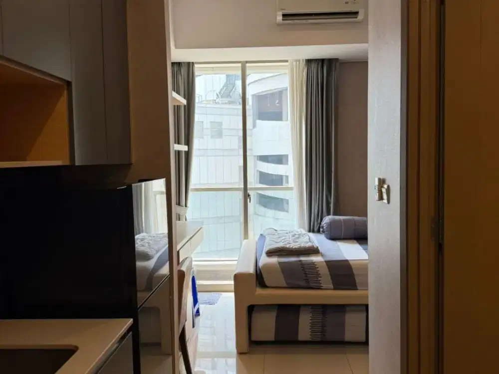 DISEWAKAN APARTEMENT TAMAN ANGGREK RESIDENCE STUDIO NEW FURNISH