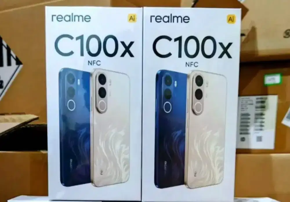 REALME C100X RAM up to 16GB ROM 256GB GARANSI RESMI 1TAHUN
