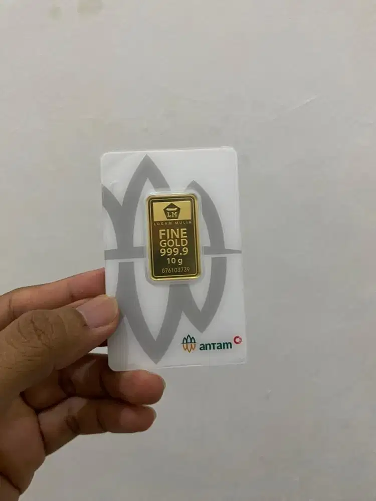 Logam Mulia Antam 10 Gram Tahun 2026