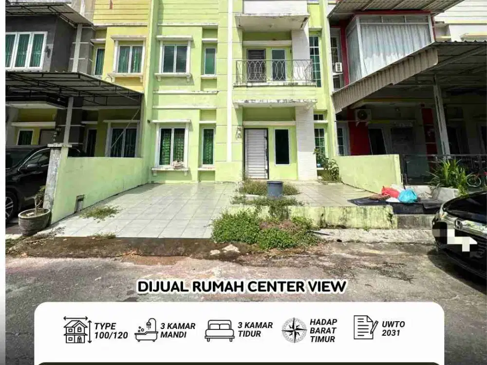 Dijual rumah center view batam center