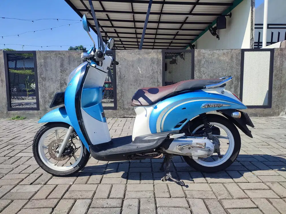 SCOOPY KARBU TAHUN 2012 PLAT TANGERANG KABUPATEN