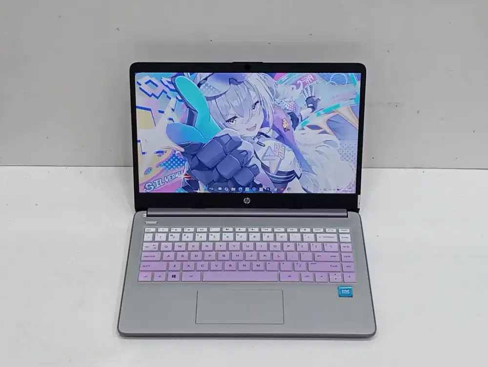 Jual cepat laptop HP 14s mulus layar touchscreen