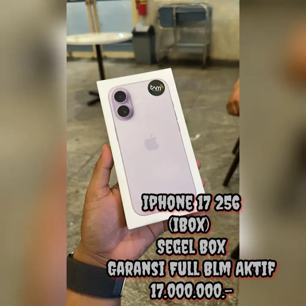 Iphone 17 256 (iBox) Segel Box