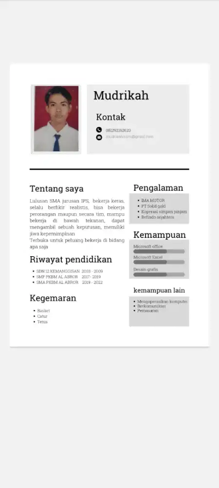 Mencari pekerjaan apa aja
