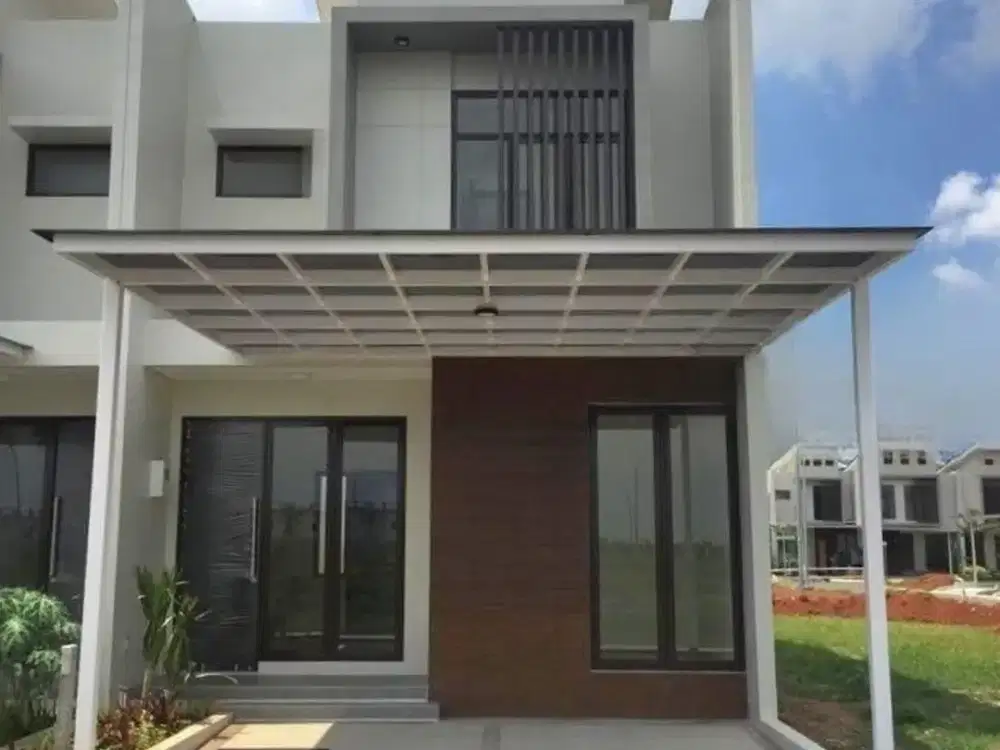 Rumah 2lt luas 6x15 90meter 3KT Cluster Shinano JGC Jakarta Garden City