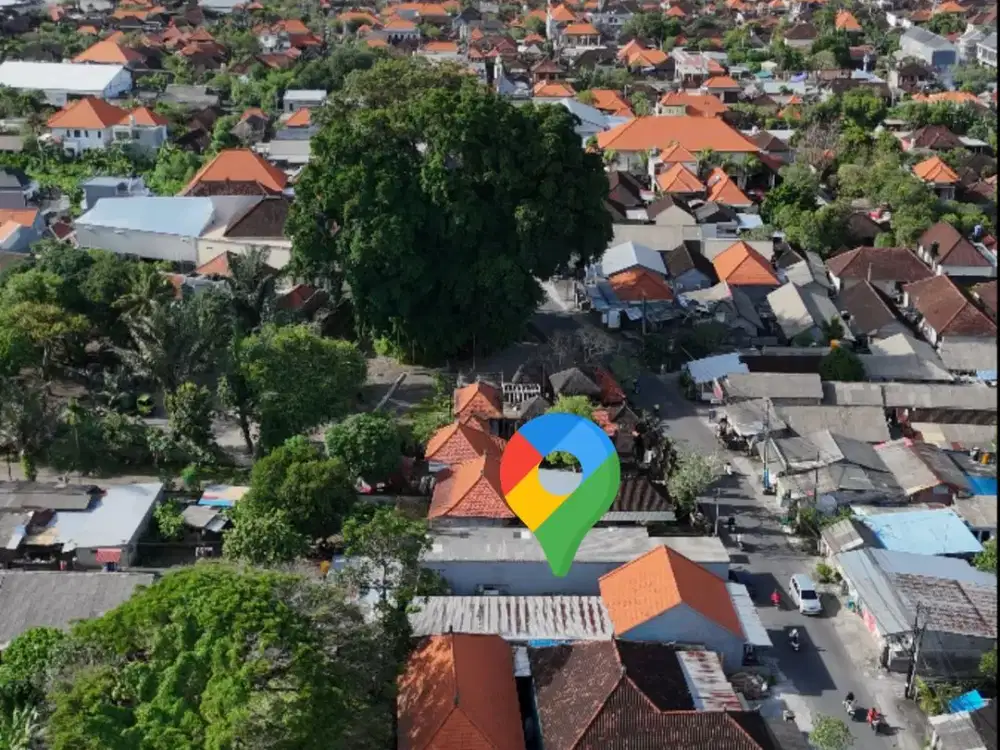 Tanah di Jalan Utama Batur Sari Sanur dekat RS Internasional Bali