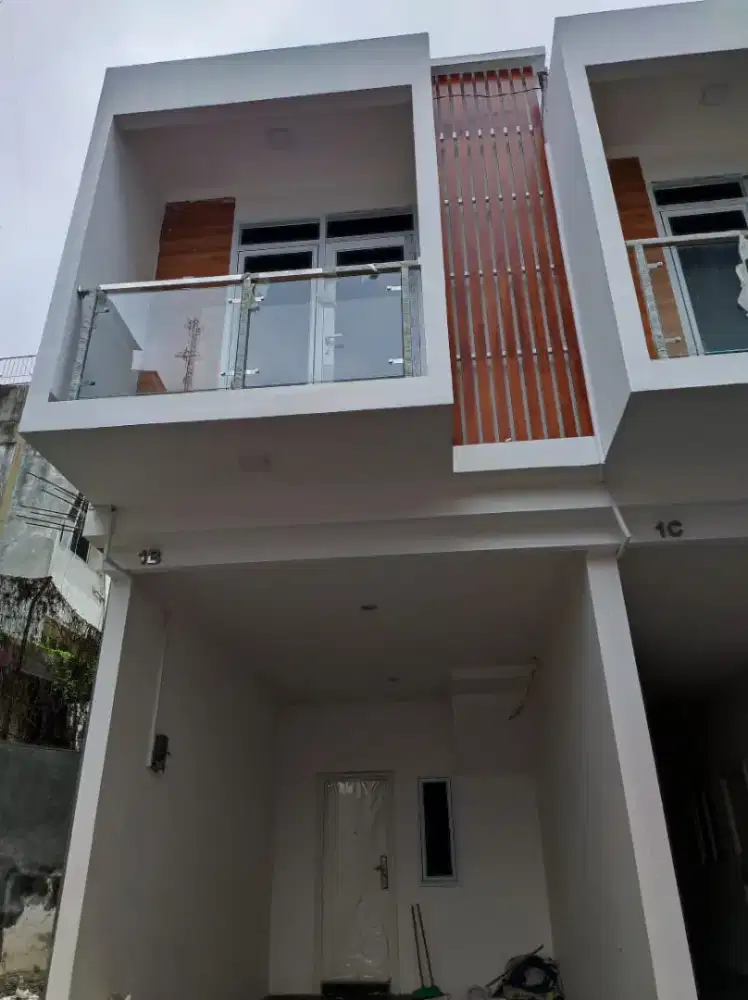 Rumah murah minimalis modern di jakarta timur Sodong raya alu_alu