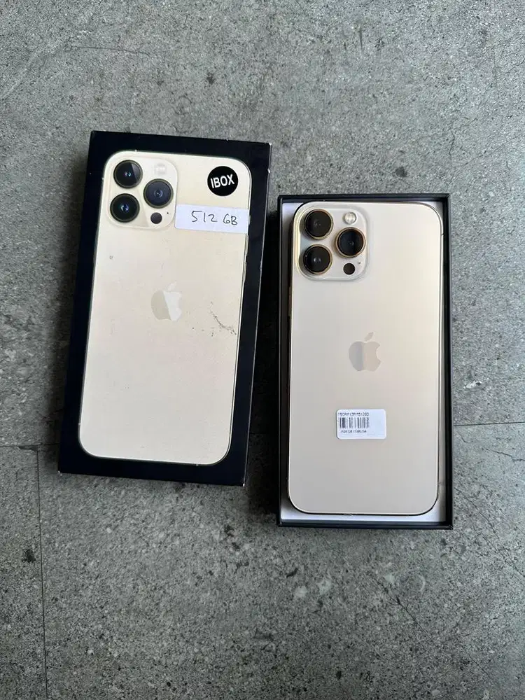 13PROMAX 512GB, GOLD (GARANSI IBOX)