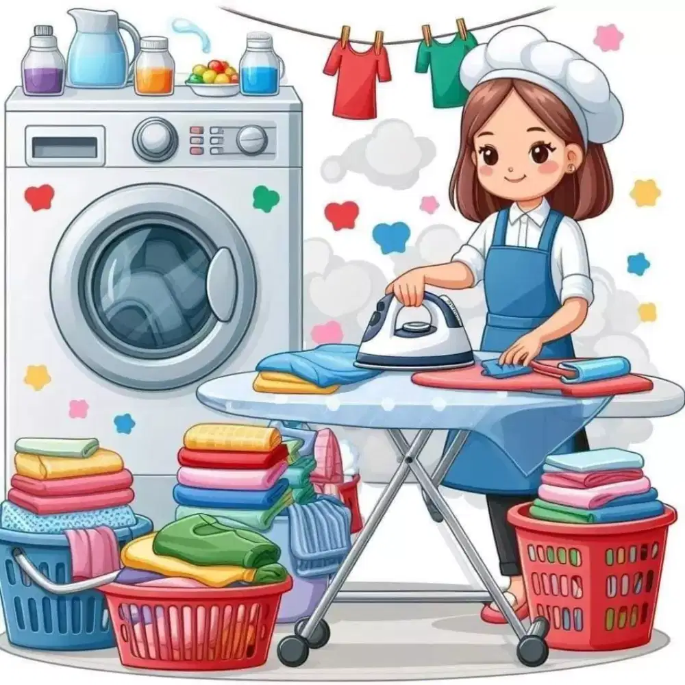 LOWONGAN KERJA: SETRIKA / GOSOK LAUNDRY KELAPA GADING