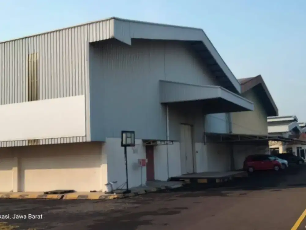4 Gudang di Bekasi - Lengkap dengan Kantor dan Mess Karyawan