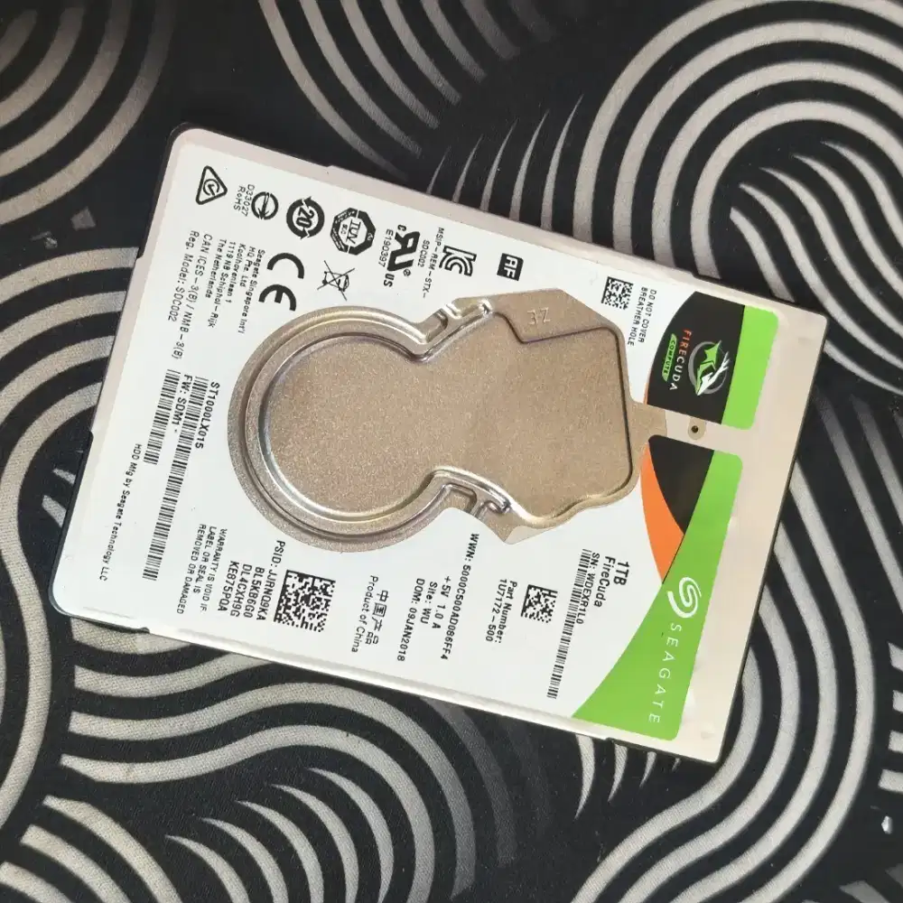 SSHD SEAGATE FIRECUDA 1TB