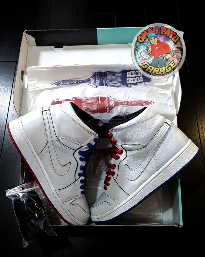AIR JORDAN 1 RETRO HIGH SB QS X LANCE MOUNTAIN SIZE 43 ORIGINAL 100%