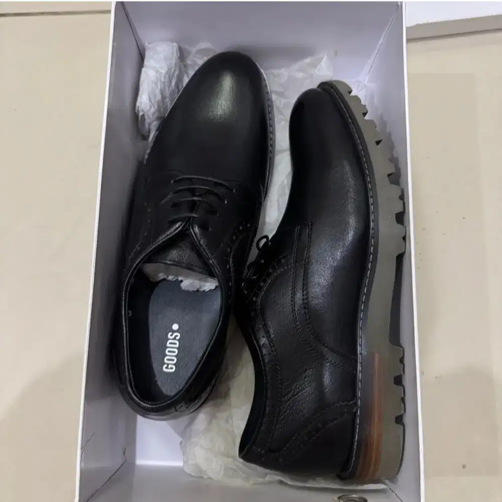 The goods dept, sepatu formal pria ,Jhon oxford black size 41