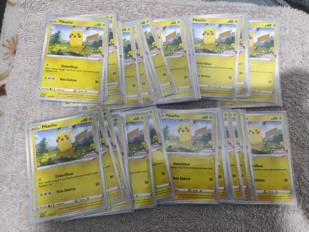 Pokemon Promo Card Pikachu