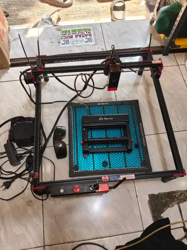 Mesin laser cutting dan grafir  ALGO LASER 5W