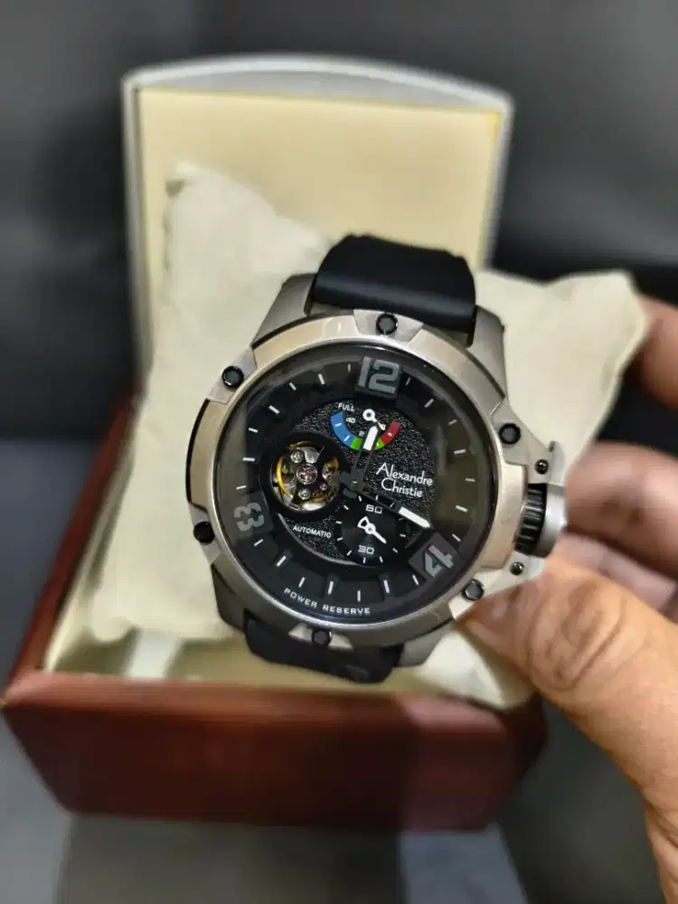 Jam Alexandre Christie 6295MP Titanium Original