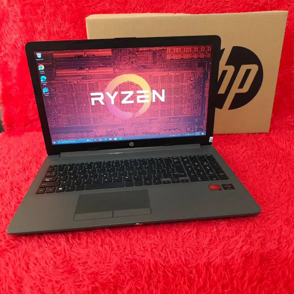 Laptop Gaming Design Editing HP 255 G7 Ryzen 5 Mulus Bagus