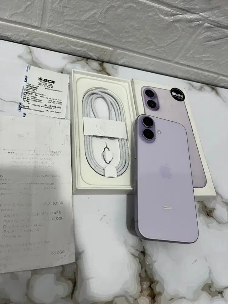 IPHONE 17 256GB RESMI FULL ORI BH 99%