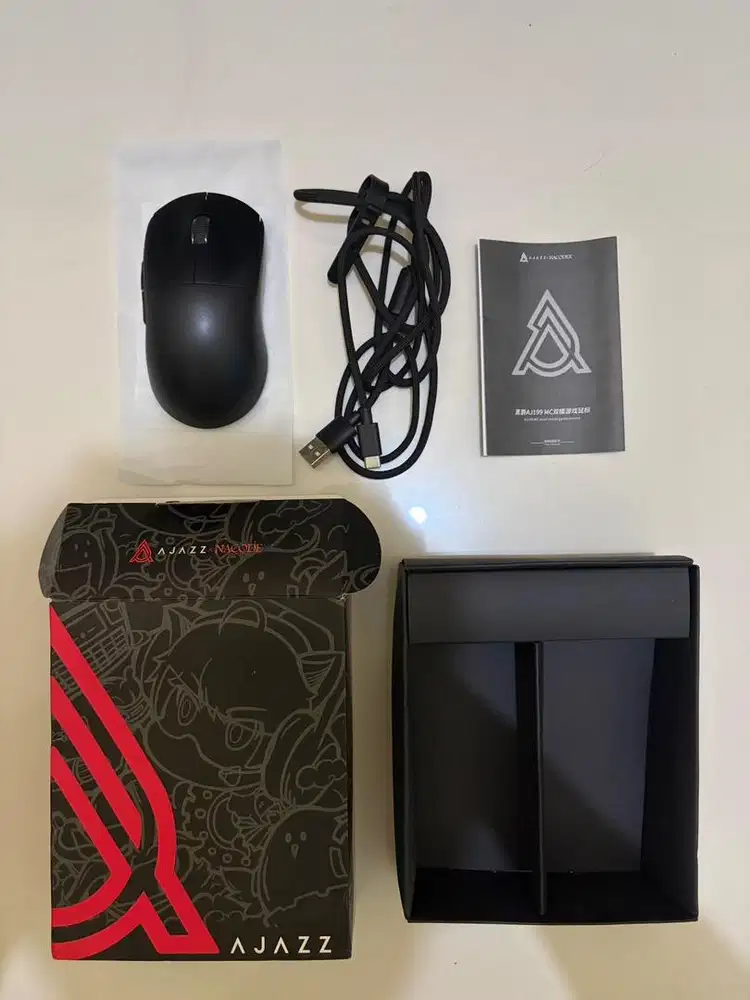 Mouse Ajazz AJ199 MC/Lite Black Sensor PAW 3338