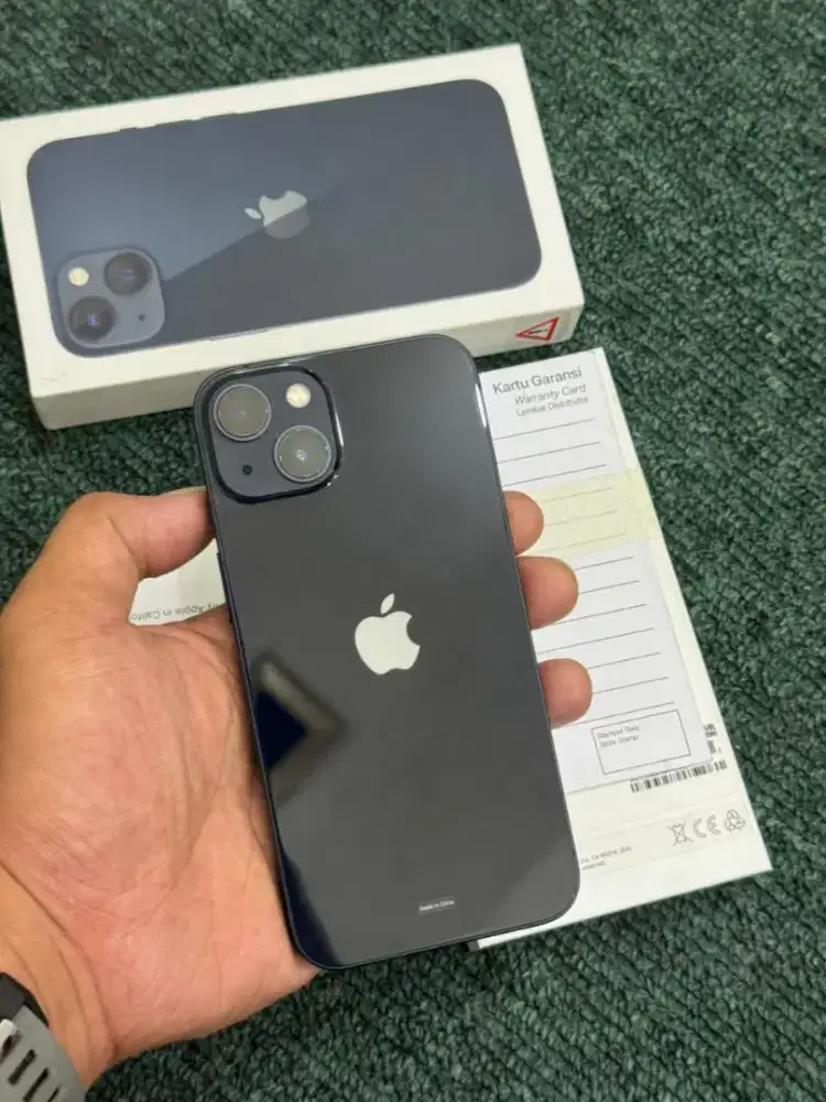 Iphone 13 128gh midnight resmi ibox fullset