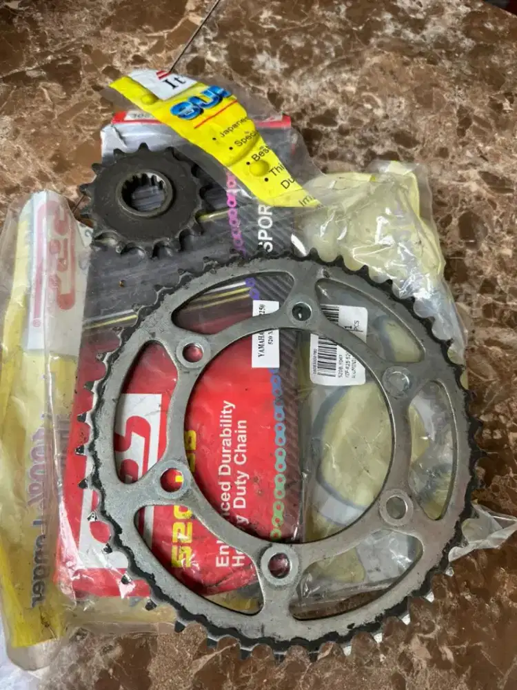 Jual Gear set all new ninja 250. Nego sampe jadi