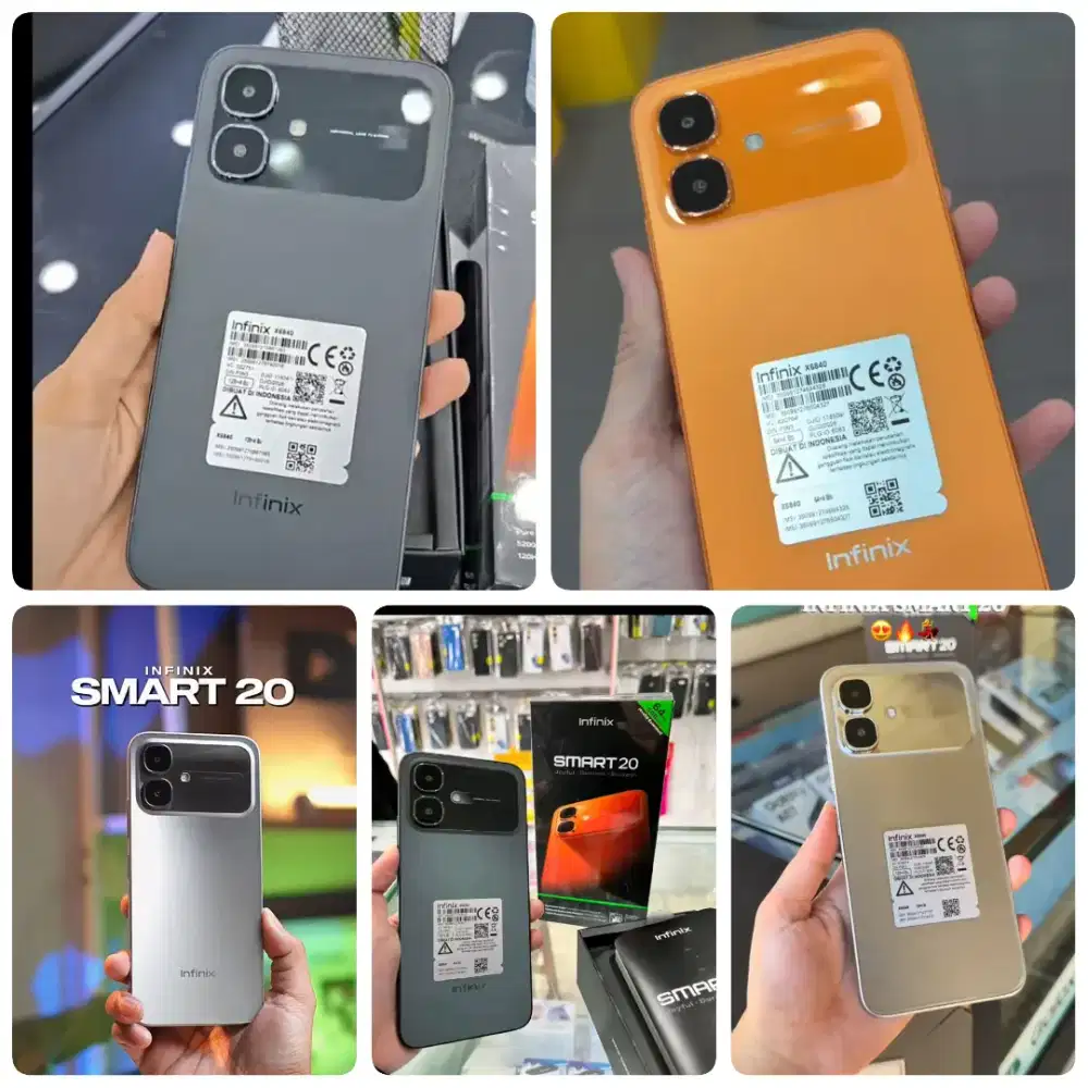 Infinix Smart 20 Series 4/128GB Bisa Kredit Tanpa DP