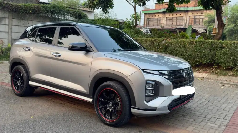 Hyundai Creta Prime IVT AT 2022 Silver | Tangan 1 | Record Hyundai
