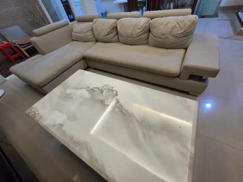 Sofa Minimalis 4 Seater BONUS MEJA