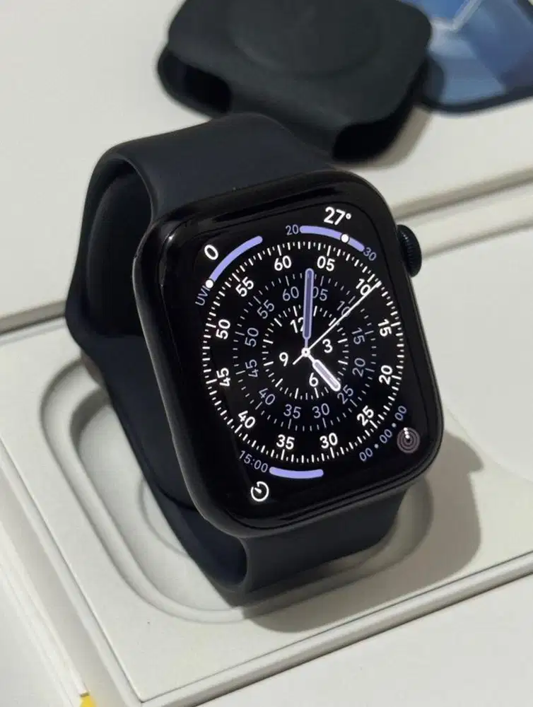 Apple Watch Series 9 45mm Midnight Fullset Original