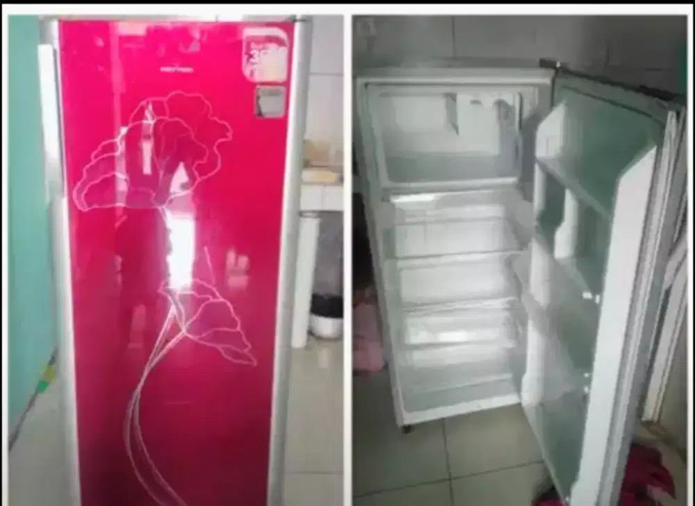 Kulkas Polytron Bekas kondisi mati