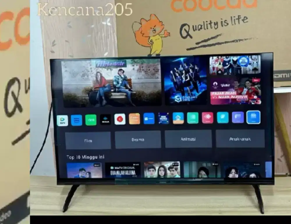 jual tv lcd 32 in merk coocaa