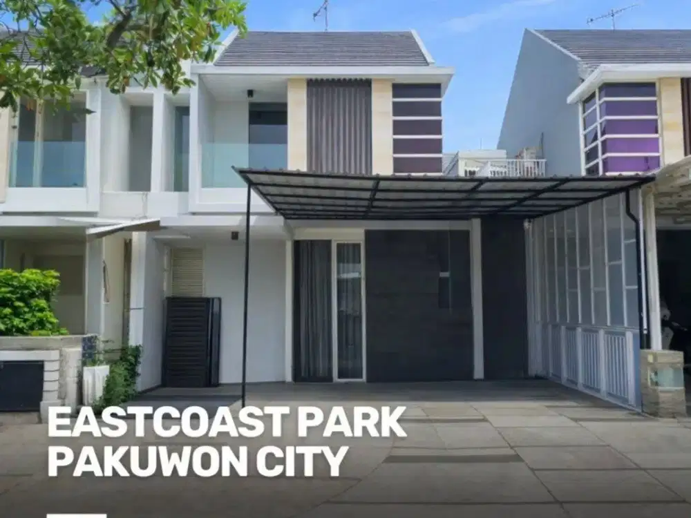 Rumah Eastcoast Park Pakuwon City  MINIMALIS STRATEGIS