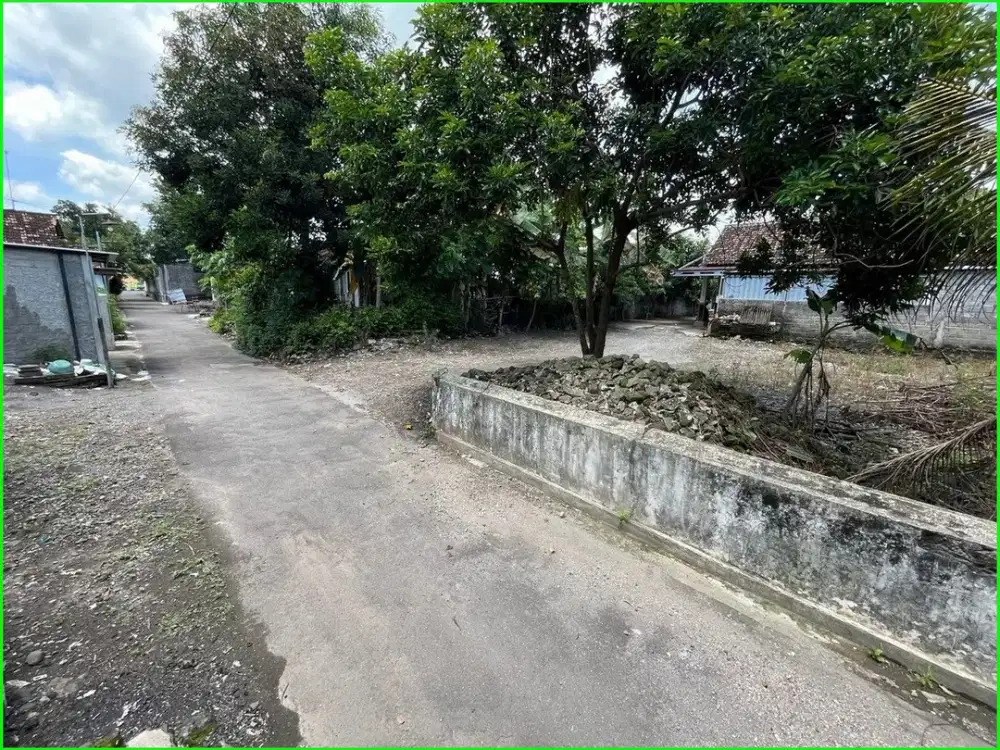 Dekat Pintu Tol Prambanan Dijual Tanah Jogja Jl. Solo-Jogja
