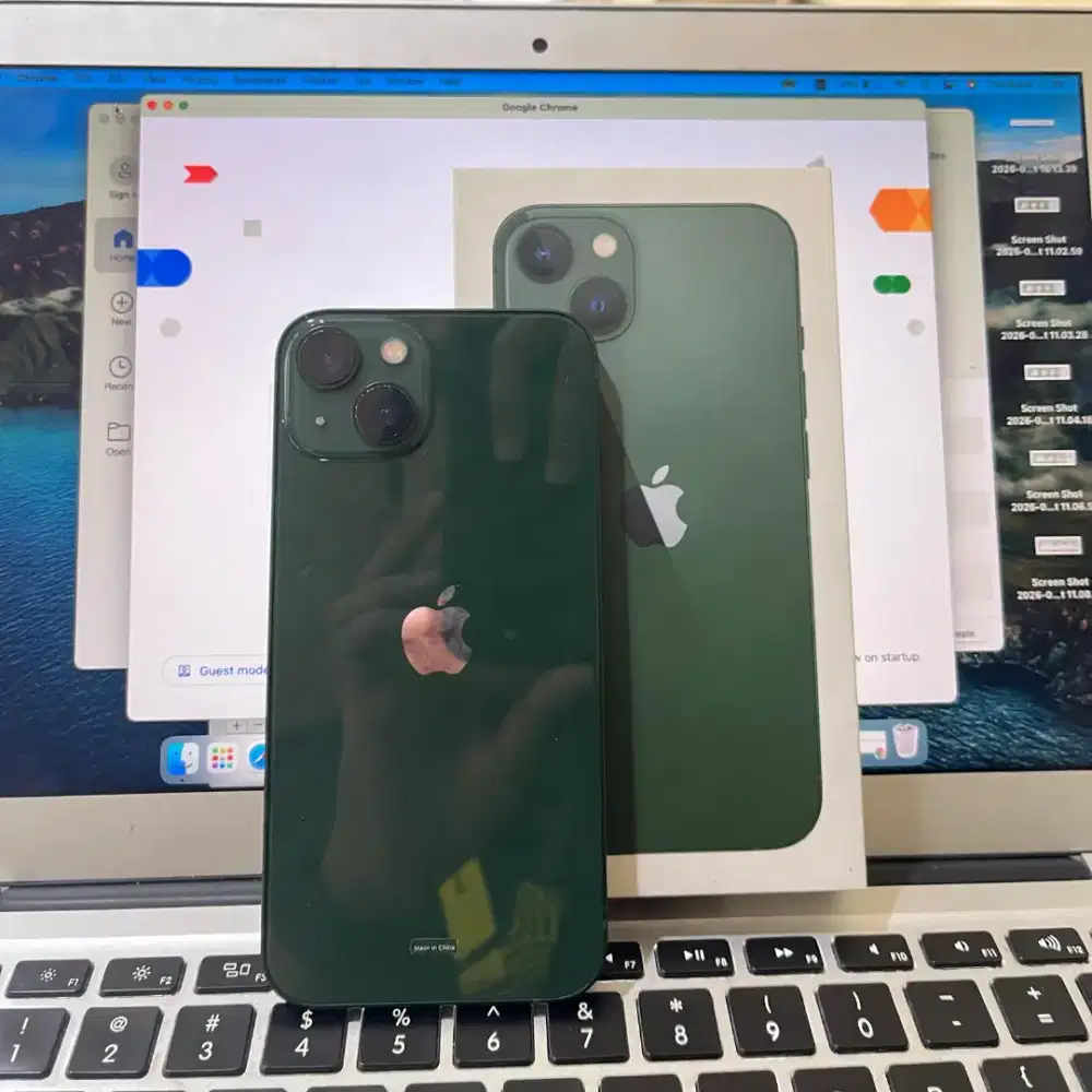 iPhone 13 128gb ibox green Resmi ID/A