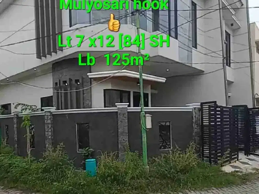 BU‼JUAL MURAH MULYOSARI TENGAH 2 LANTAI