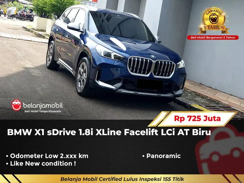 [ LOW KM 2RB ] BMW X1 X 1 sDrive 1.8i XLine Facelift LCi 2024/2025