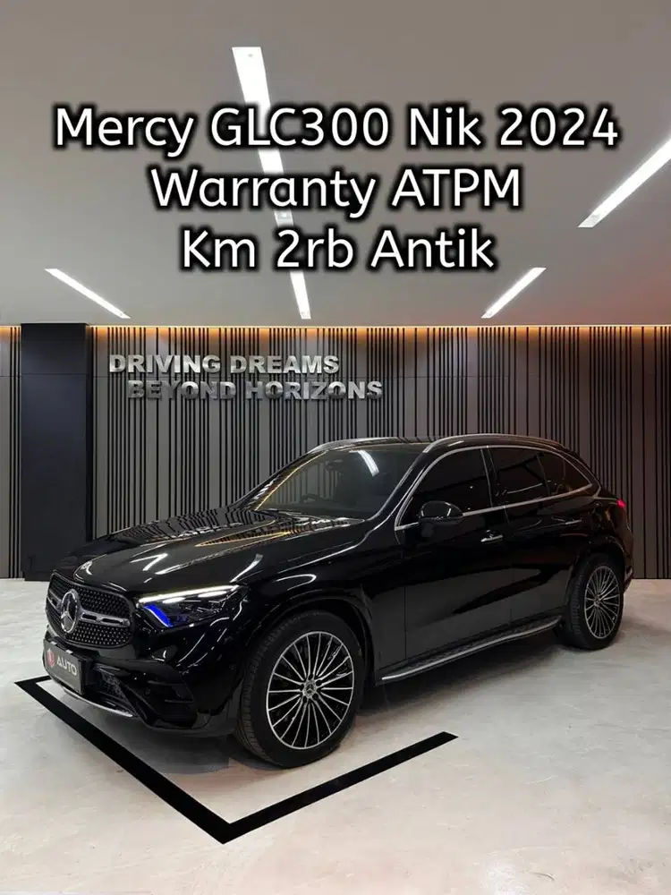 Mercedes Benz GLC300 AT 2025 Hitam Mercy Km2rb Nik 2024 B8DJW