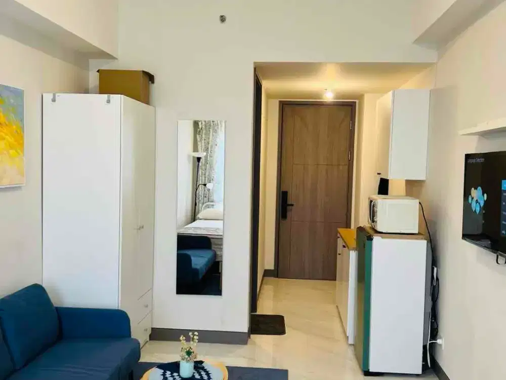 Sewa Apartemen Studio Furnish Pakuwon City Bekasi