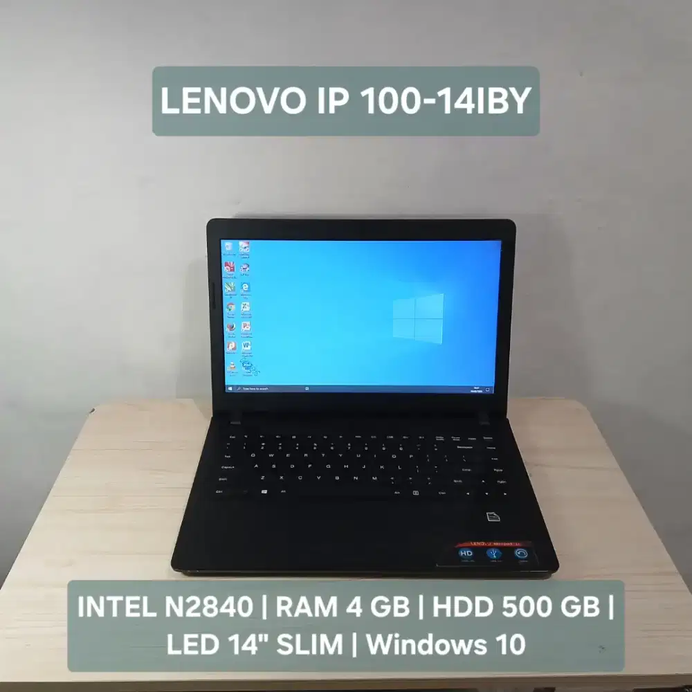 Lenovo ip 100 RAM 4GB MULUS SIAP PAKE