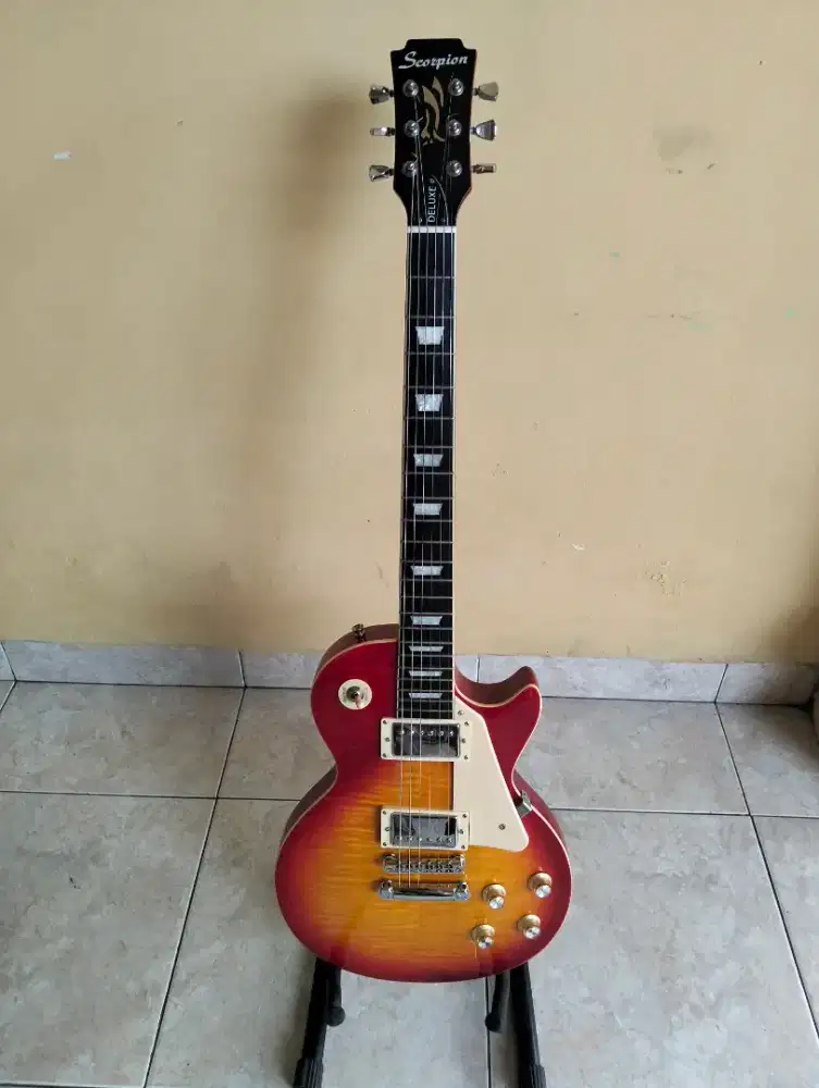Gitar Listrik Scorpion Les Paul