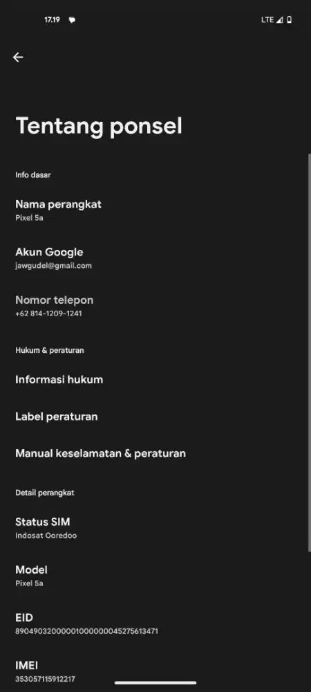 jual butuh secepat nya gopix 5a 128
