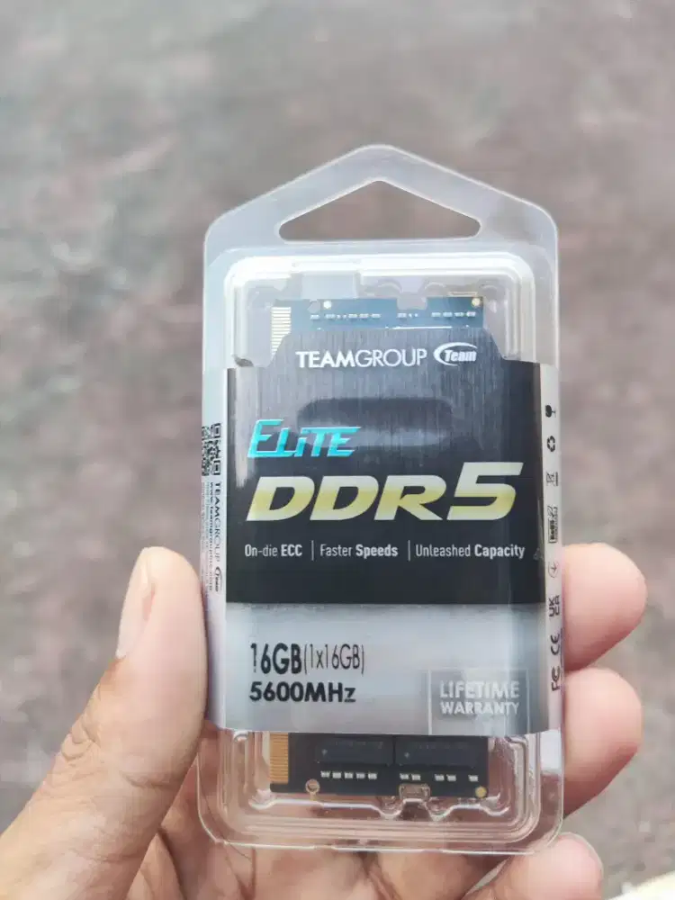 Ram laptop 16gb ddr5 5600mhz Teamgroup Elite New BNIB