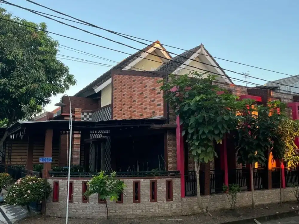 Dijual rumah 1 lantai hoek King Safira Residence, Candi, Sidoarjo