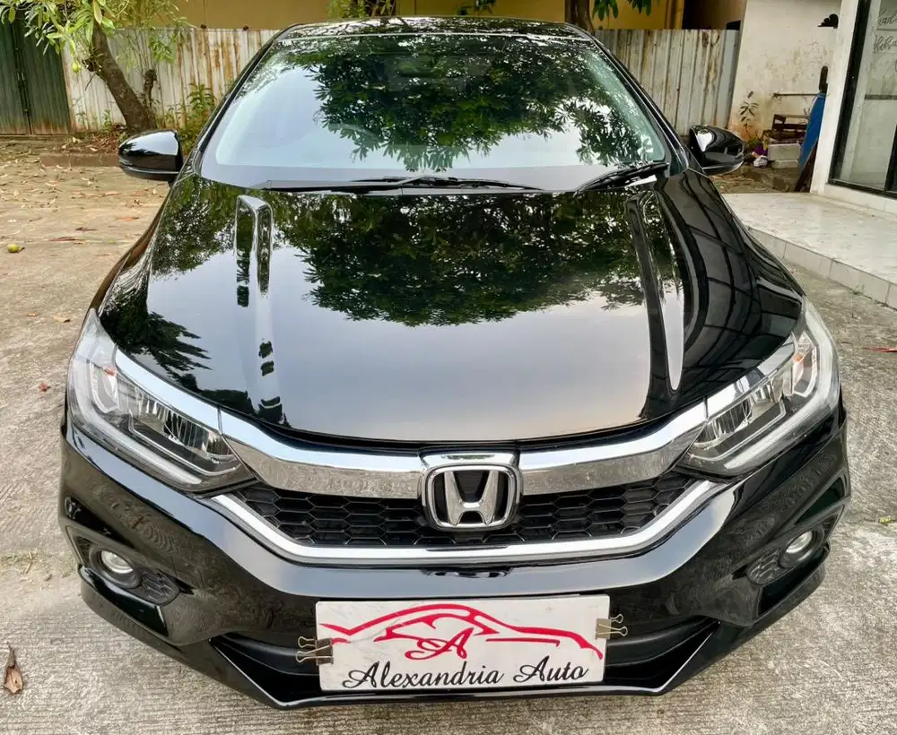 Honda City 2019 E RS AT Hitam KM 70k record Istimewa siap pakai