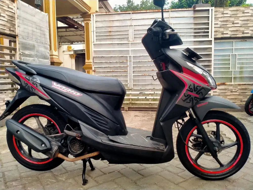 Honda Vario injeksi lengkap motor sehat keterangan detail dibawah