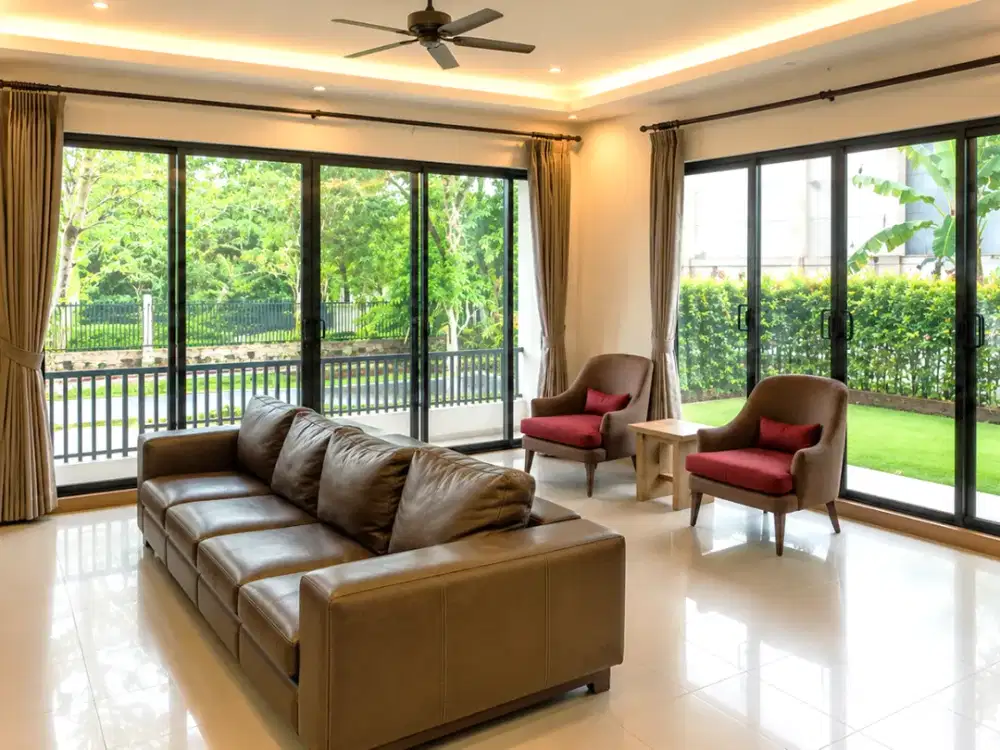 Villa Virmala Puncak Bogor 458m2 3+1KT Full Furnish Private Pool