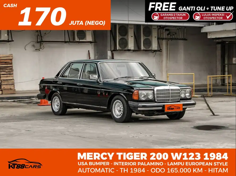 MERCEDES BENZ TIGER 200 W123 AT