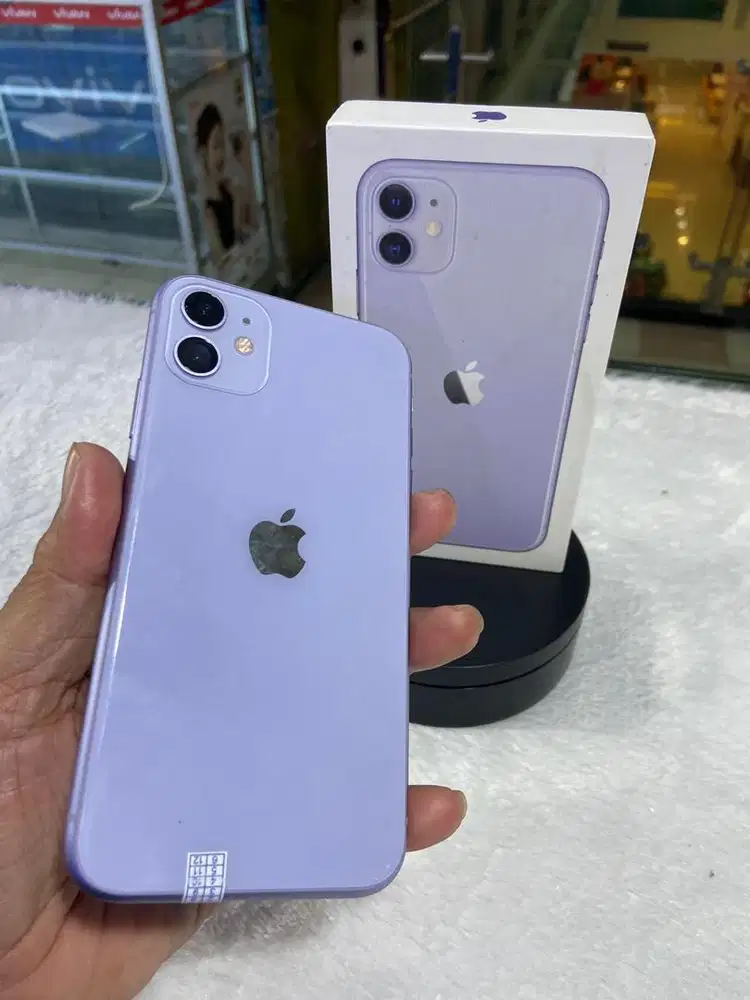 Second IPHONE 11 128gb PURPLE INTER WIFI ONLY Mantapp
