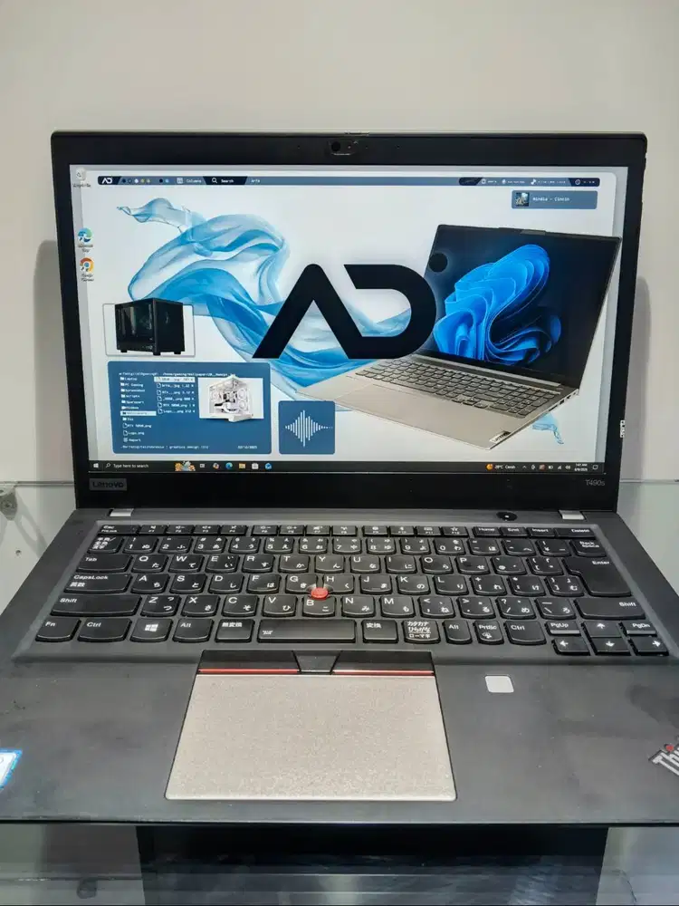 [BISA COD] Lenovo ThinkPad T490s Slim Core i5 Gen 8 RAM 16GB SSD 256GB