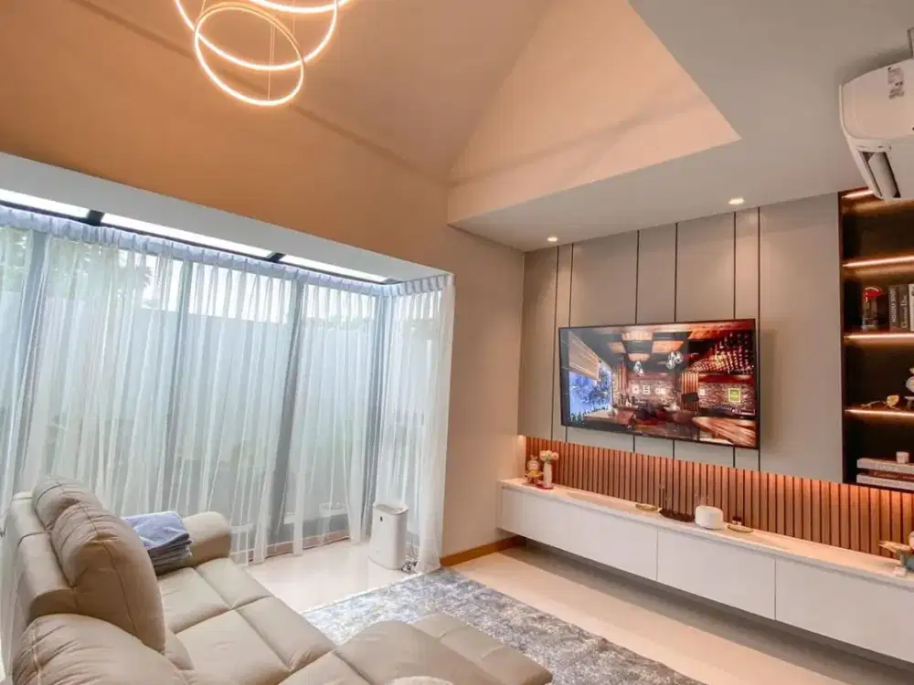 RUMAH CANTIK FURNISH DI GREENWICH CAELUS BSD JARANG ADA